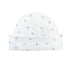 Blue Little Stars Printed Round Hat