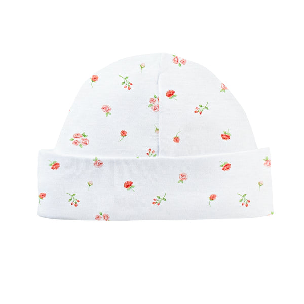 Rosebuds II Round Hat