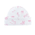 Tiny Baby Toys - Girl Printed Round Hat, Pink