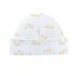 Baby Club Chic Tiny Baby Duckies Printed Pima Round Hat