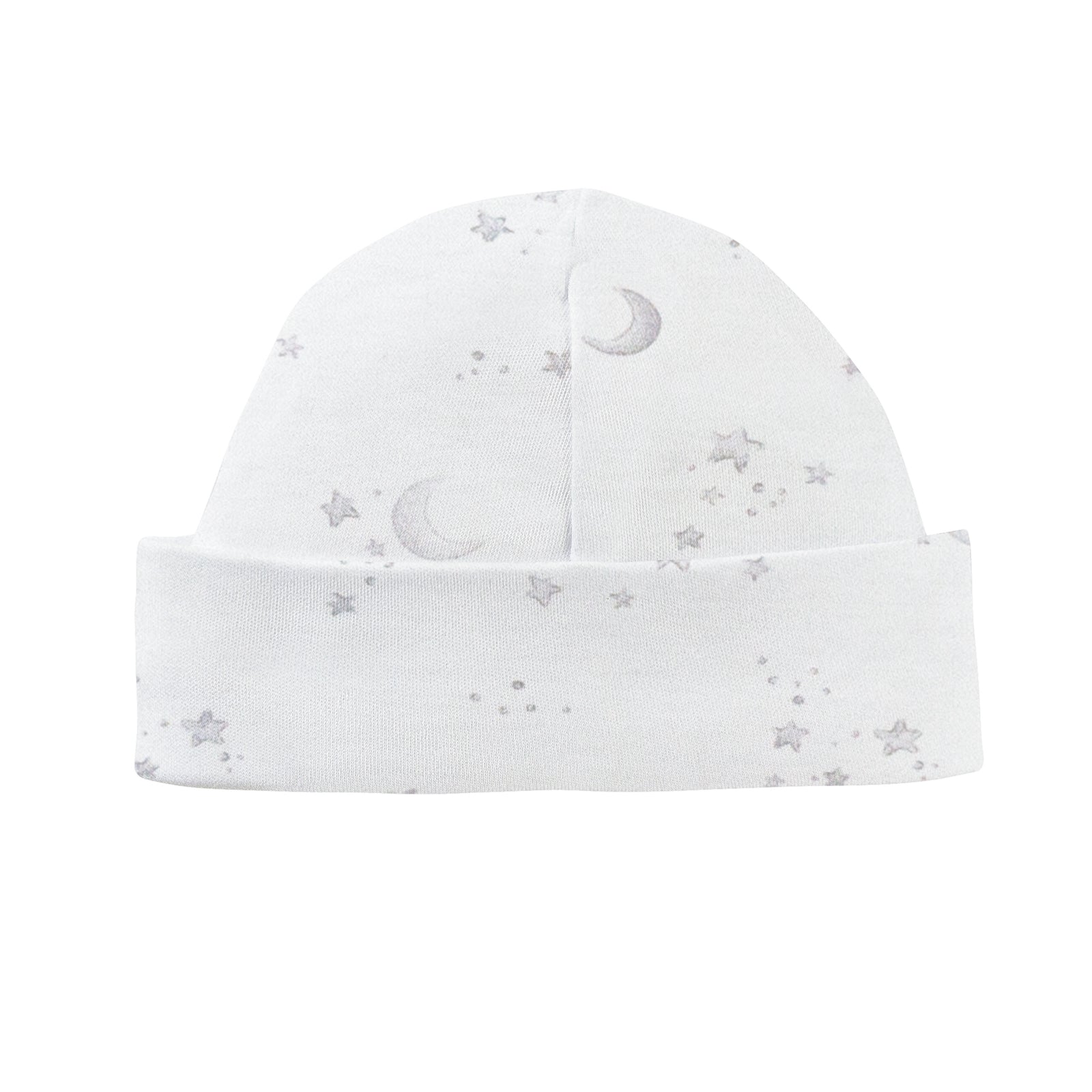 Baby Club Chic Whispers of Gray Stars Round Hat