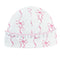 Baby Club Chic Coquette Bows Printed Pima Hat with Ruffle
