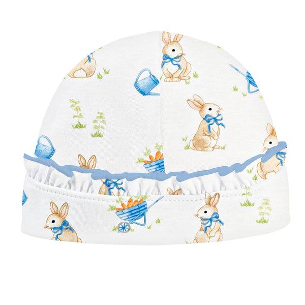 Bunny's Garden Hat with Ruffle