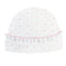 Pink Dots Hat with Ruffle