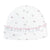 Pink Little Stars Hat with Ruffle