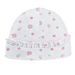 Baby Club Chic Tiny Rosebud Round Hat with Ruffle