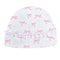 Tiny Pretty Bows Printed Hat w/Ruffle
