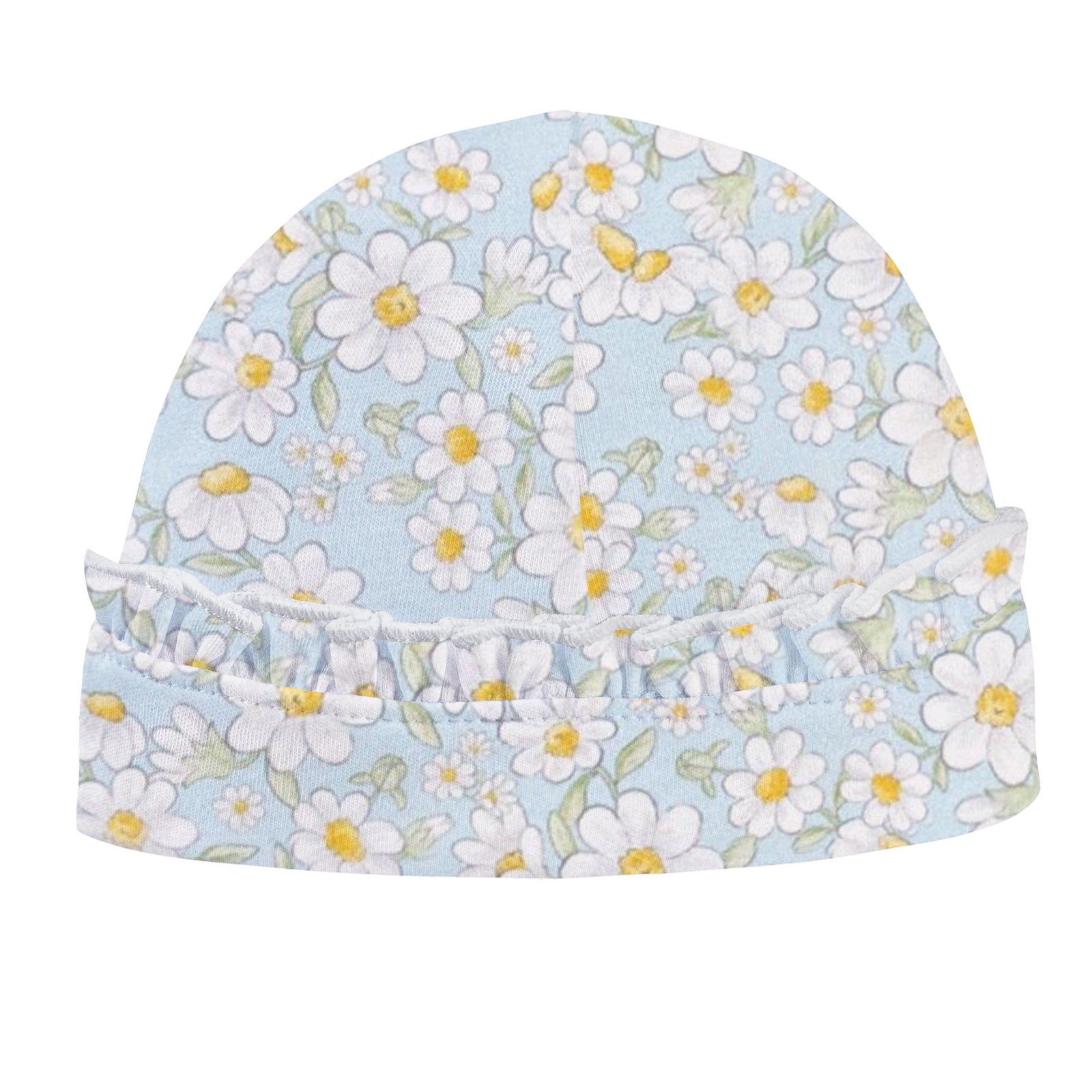 Baby Club Chic Daisy Dreams Round Hat with Ruffle