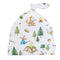 Forest Friends Printed Hat With Knot