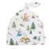 Forest Friends Printed Hat With Knot