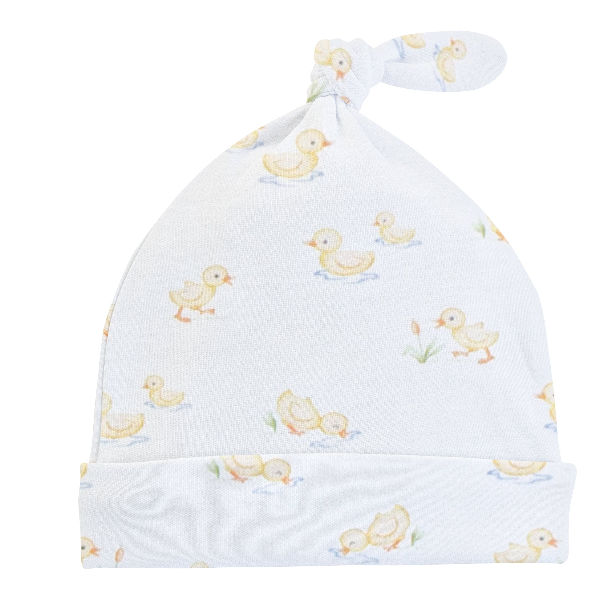 Baby Club Chic Baby Duckies Hat With Knot