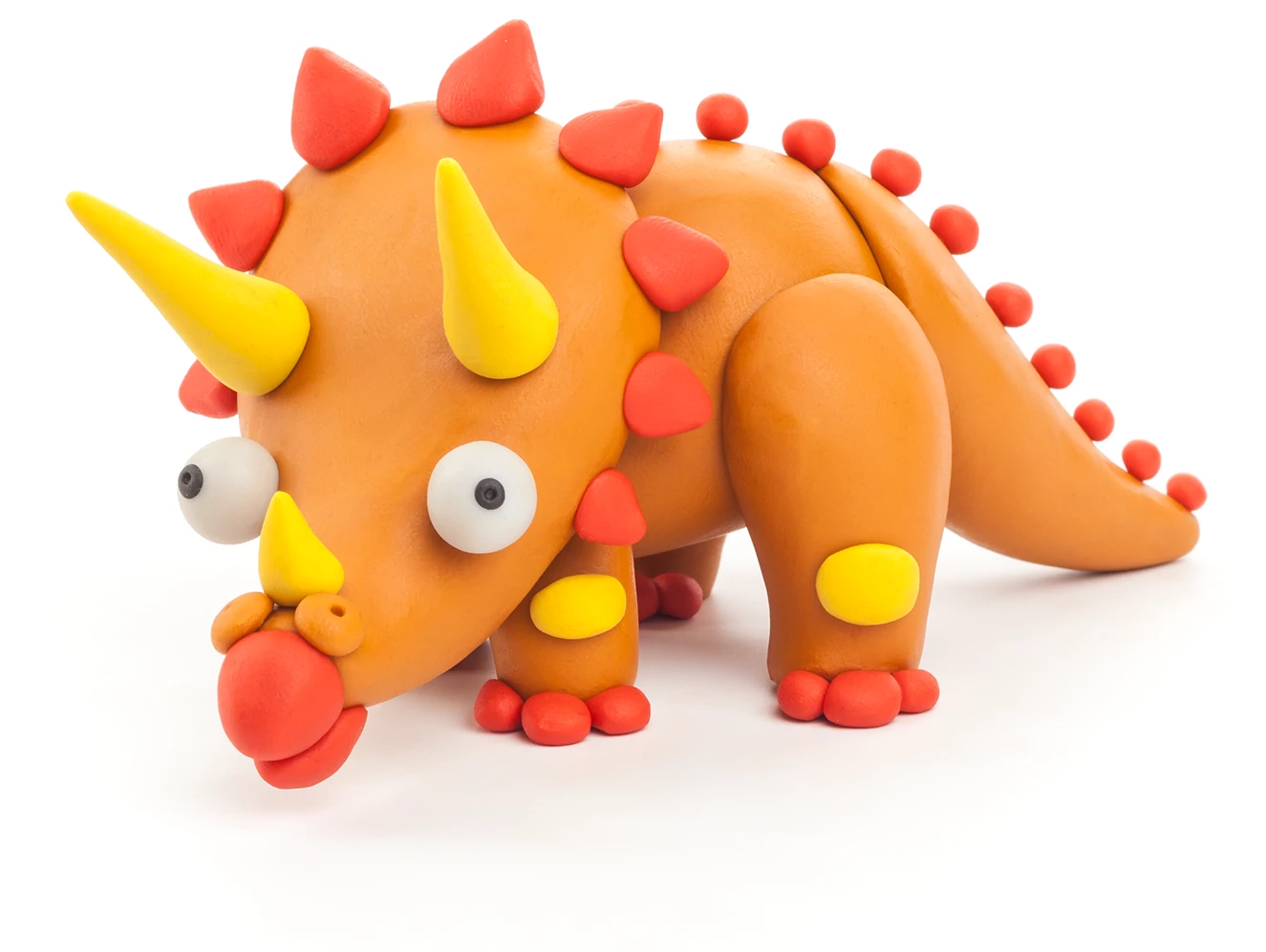 Fat Brain Toys Hey Clay Dinosaurs - 15 Can Modeling Air-Dry Clay