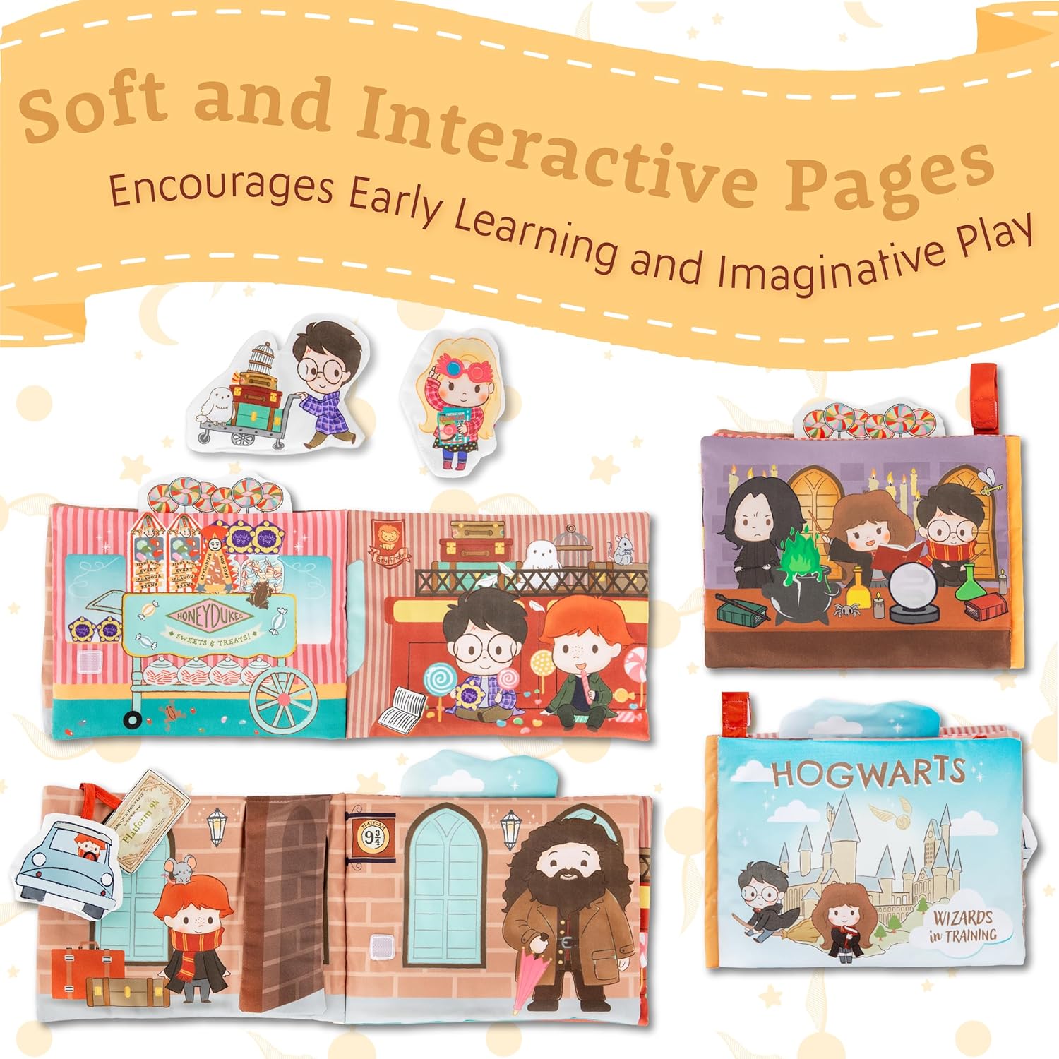 HP Hogwarts Activity Deluxe Soft Book