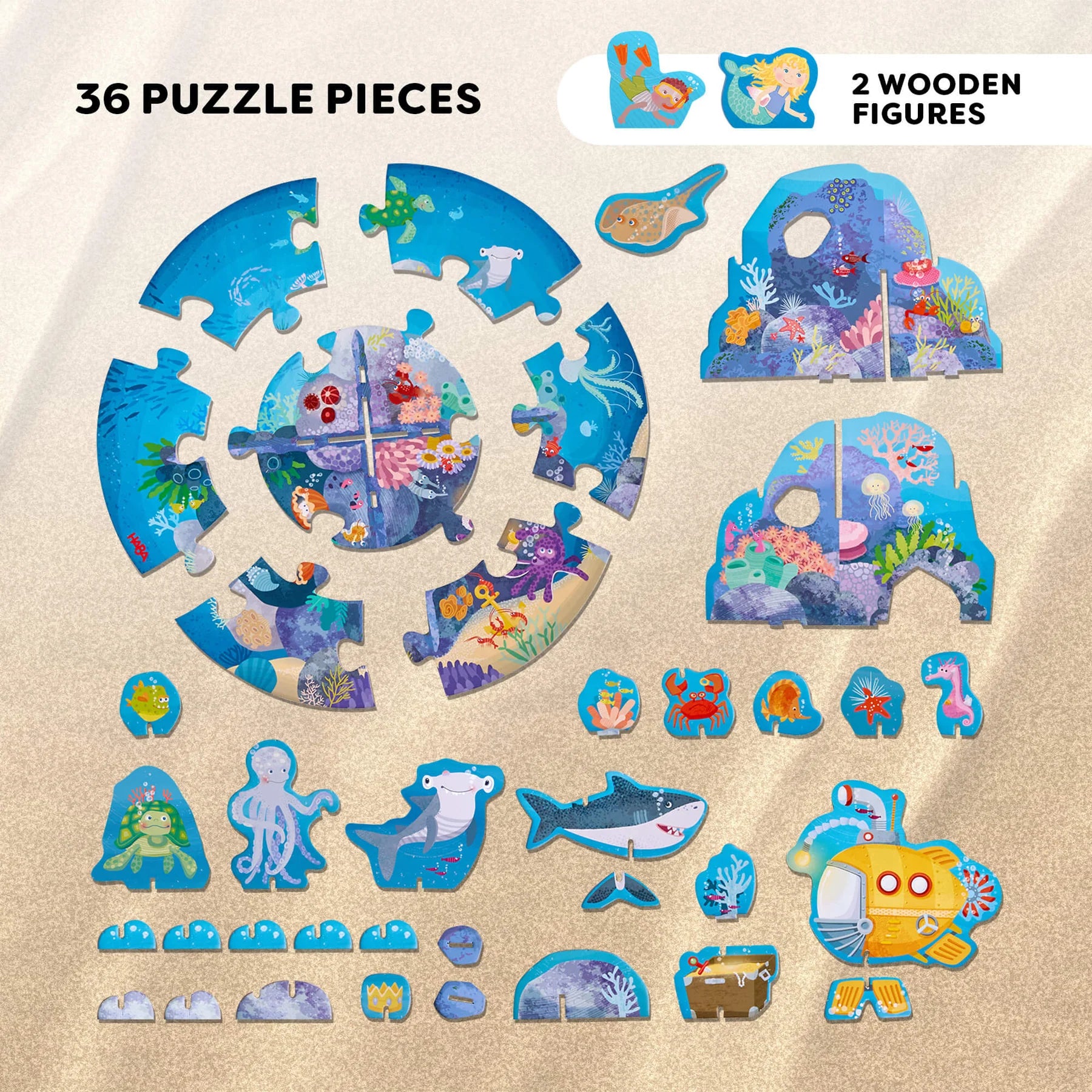 Haba 3D Puzzle Play World - Underwater