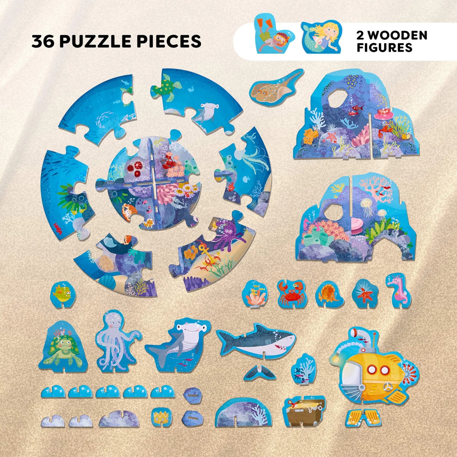 Haba 3D Puzzle Play World - Underwater
