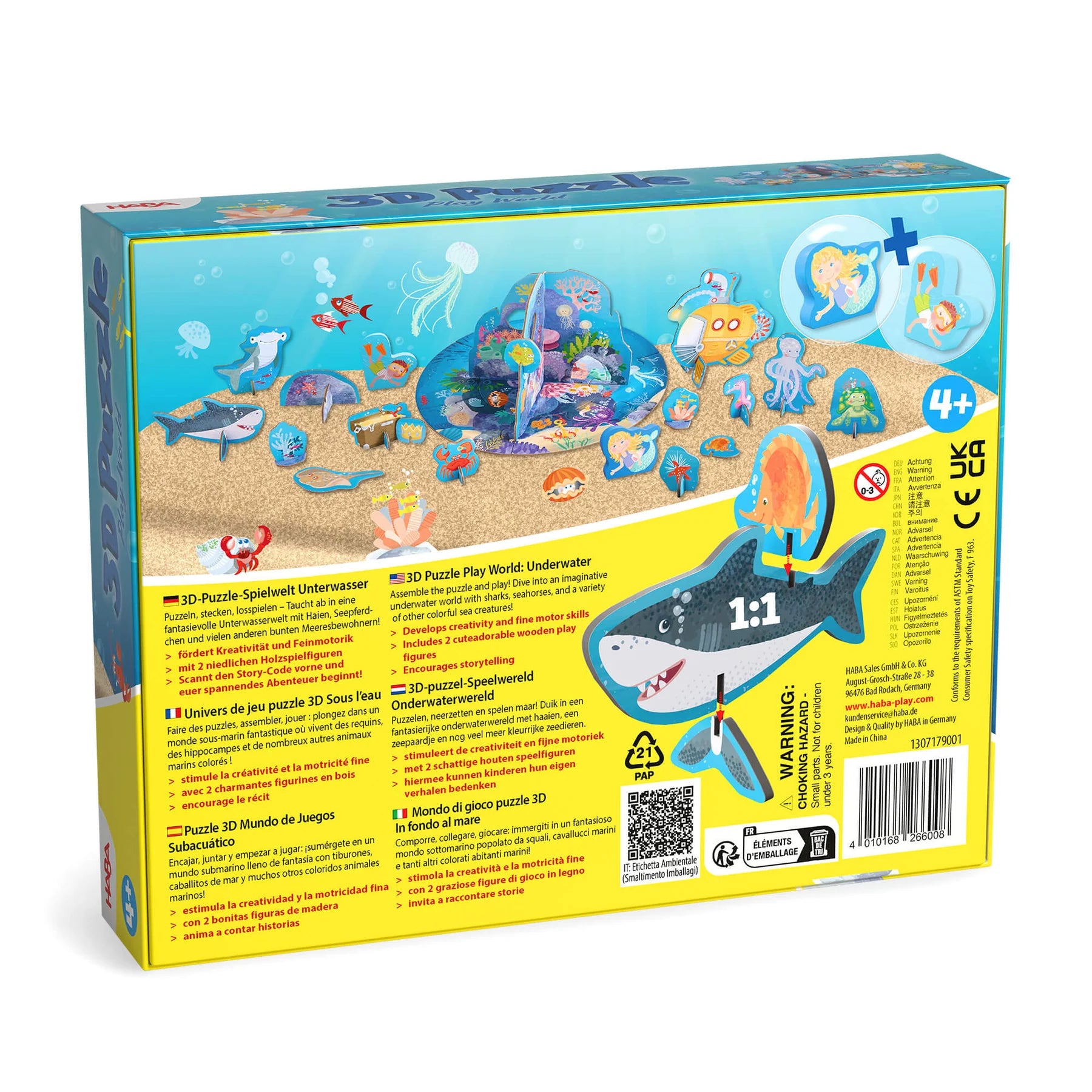 Haba 3D Puzzle Play World - Underwater