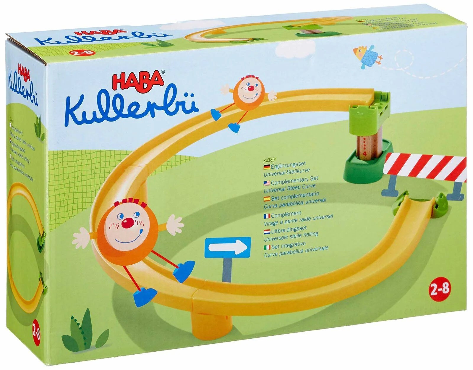 Haba Kullerbu Universal Steep Curve Track Accessory