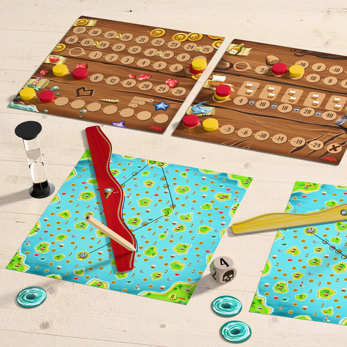 Haba Pencil Pirates Treasure Hunt Game