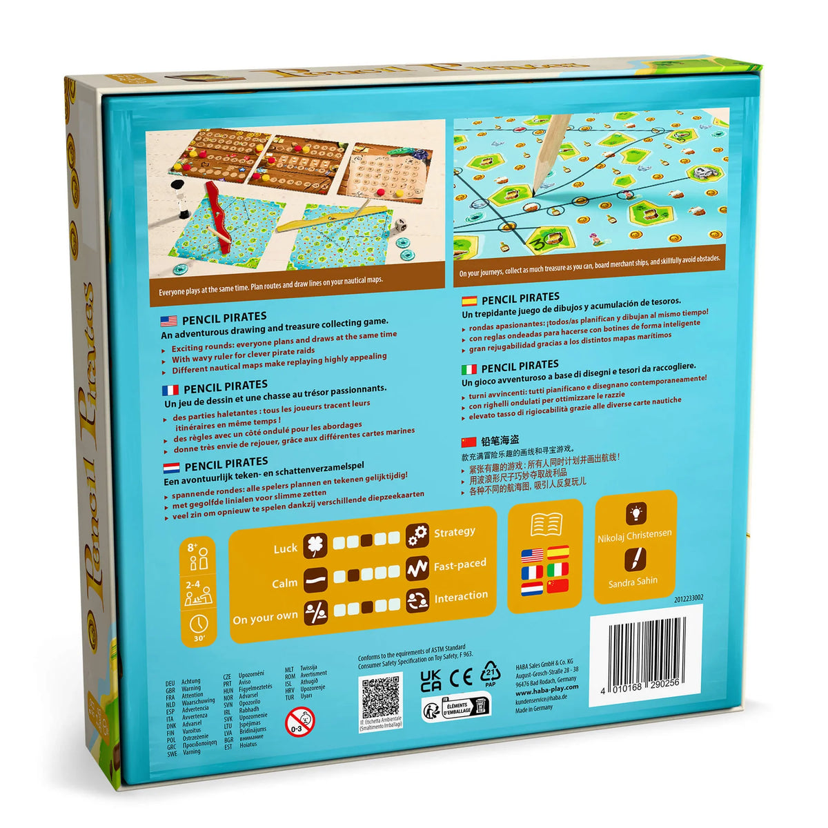Haba Pencil Pirates Treasure Hunt Game