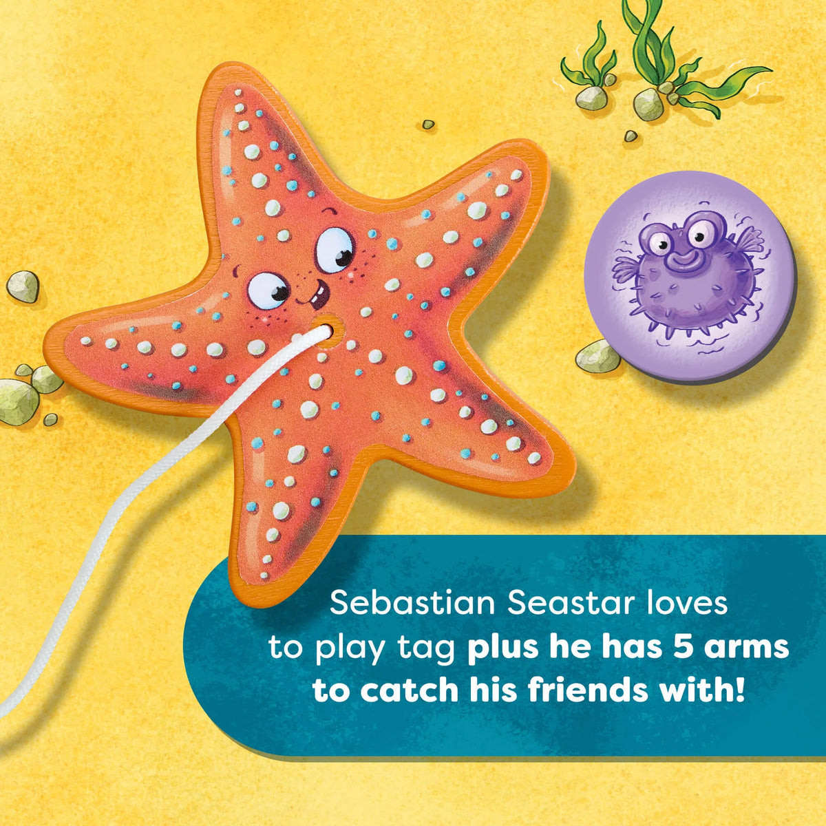 Haba Sebastian Sea Star Fishing Game