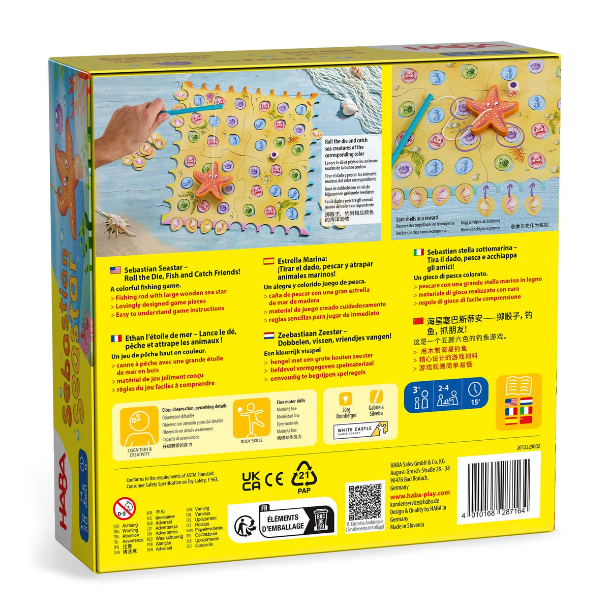 Haba Sebastian Sea Star Fishing Game