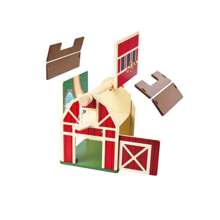 Hape Happy Farm Playset