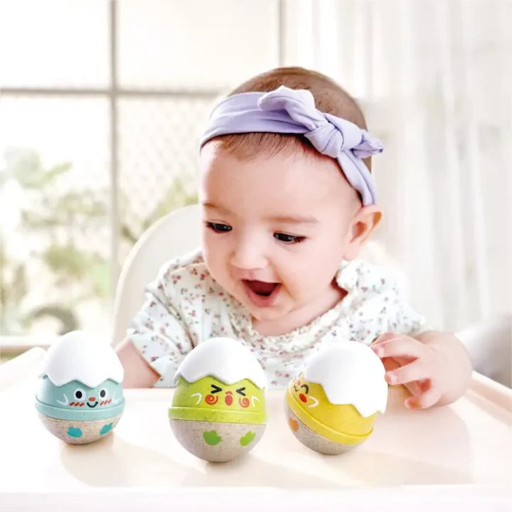 Hape Happy Hatchlings Wobble Rattles