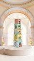Hape Museum Nesting Blocks, Official The Met Licensed Toy