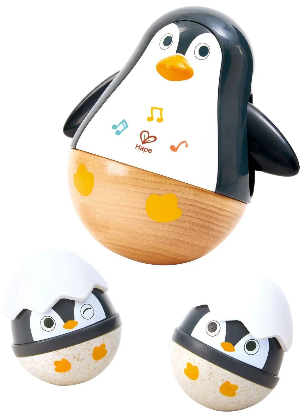 Hape Wobbling Penguin Musical Family