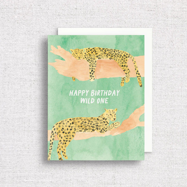 Happy Birthday Wild One Greeting Card