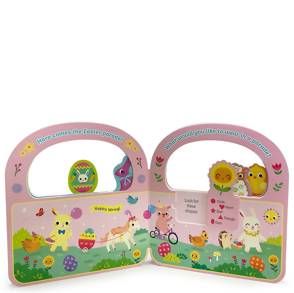 Happy & Hoppy: Easter Basket Flip-a-Flap Board Book