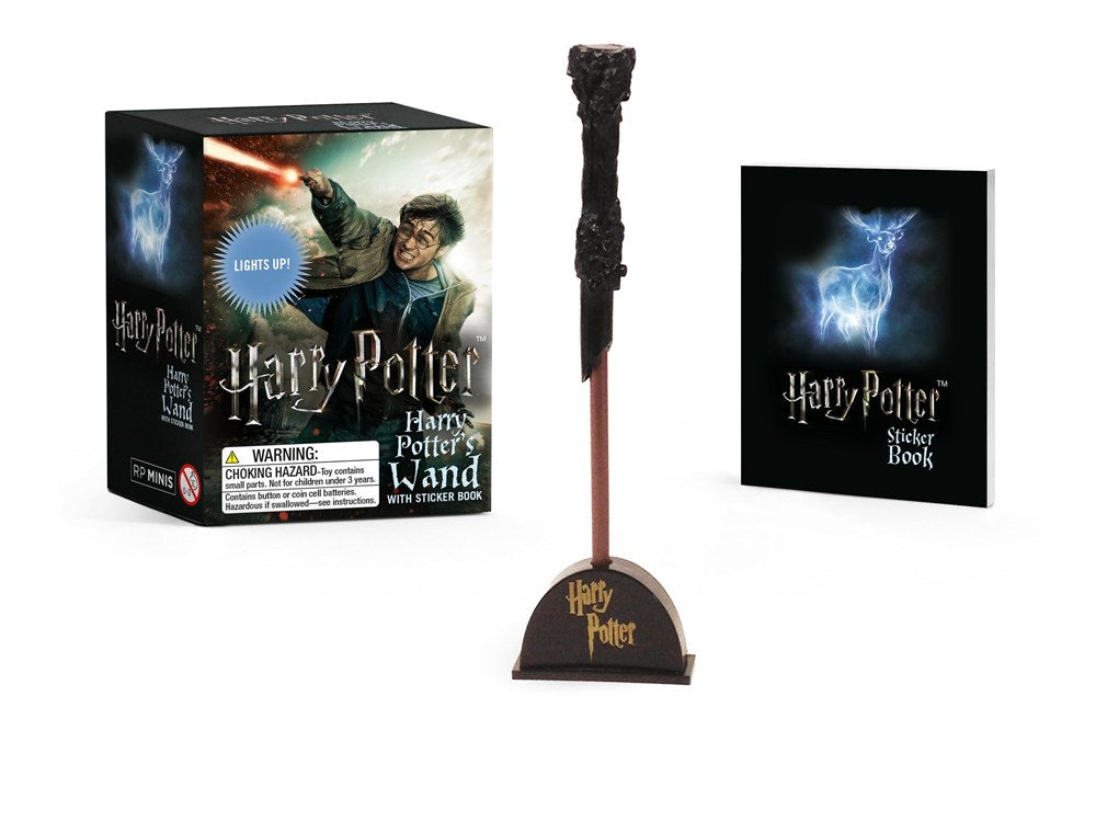Harry Potter Wizard's Wand with Sticker Book : Lights Up!
