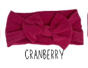 Classic Headband, Cranberry
