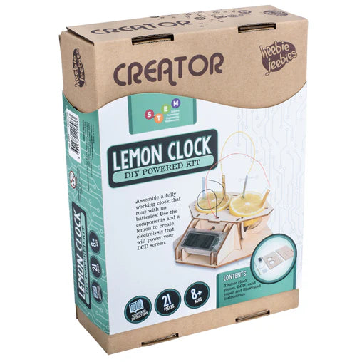 Heebie Jeebies Lemon Clock - Creator