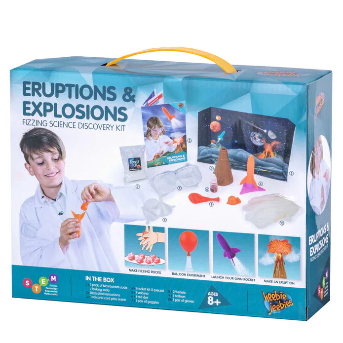 Heebie Jeebies Science Kit - Eruptions and Explosions