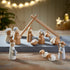 Heirloom Natural Wood Nativity Set