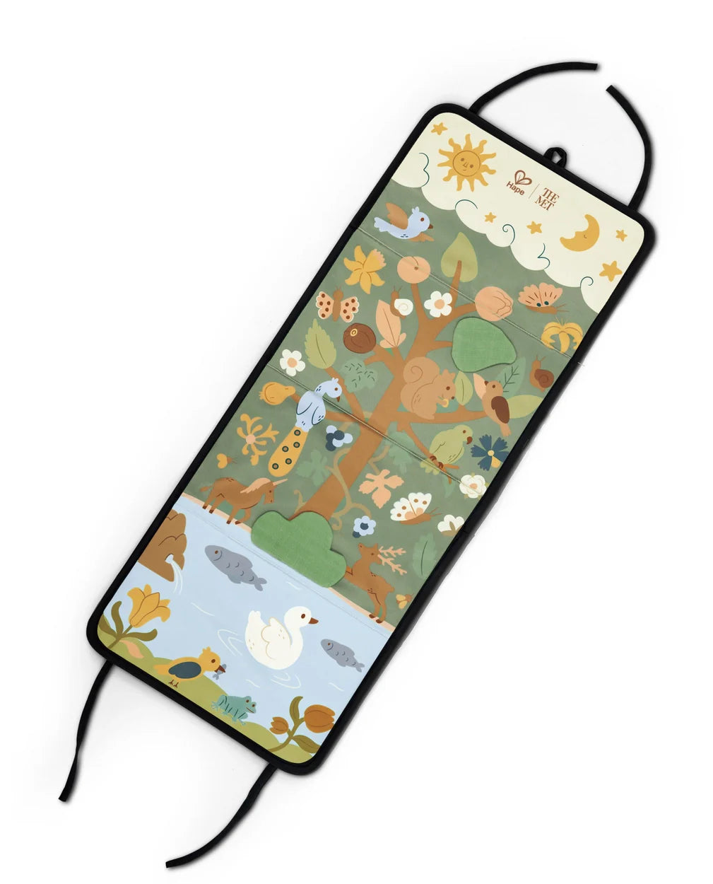 Hape High Contrast Gallery Mat, Official The Met Licensed Toy