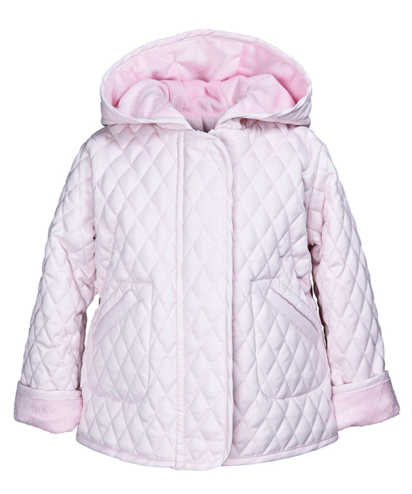 Hooded Barn Jacket, Light Pink