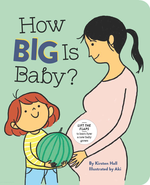 Lit-the-flap: How Big Is Baby?