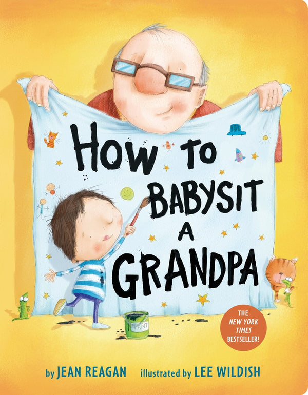 How To Babysit A Grandpa, Board Book