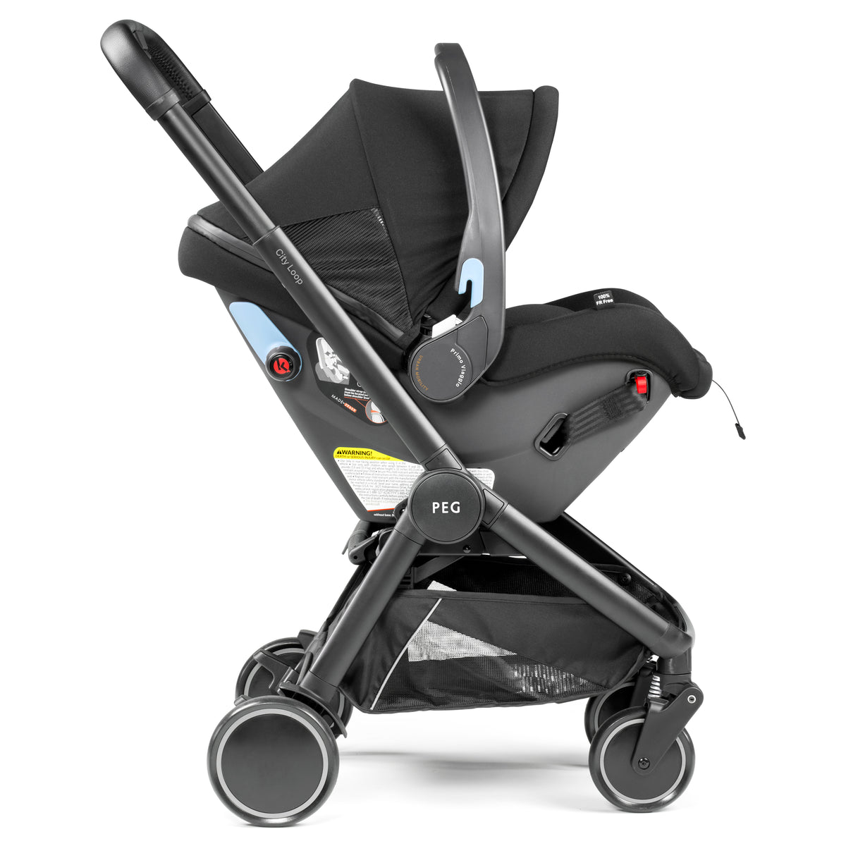 Peg Perego City Loop + Urban Mobility Infant Car Seat and Stroller Combo
