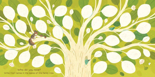 I Love Us: A Book About Family with Mirror and Fill-in Family Tree