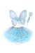 Iridescent Celestrial Fairy Wings, Tutu, Wand