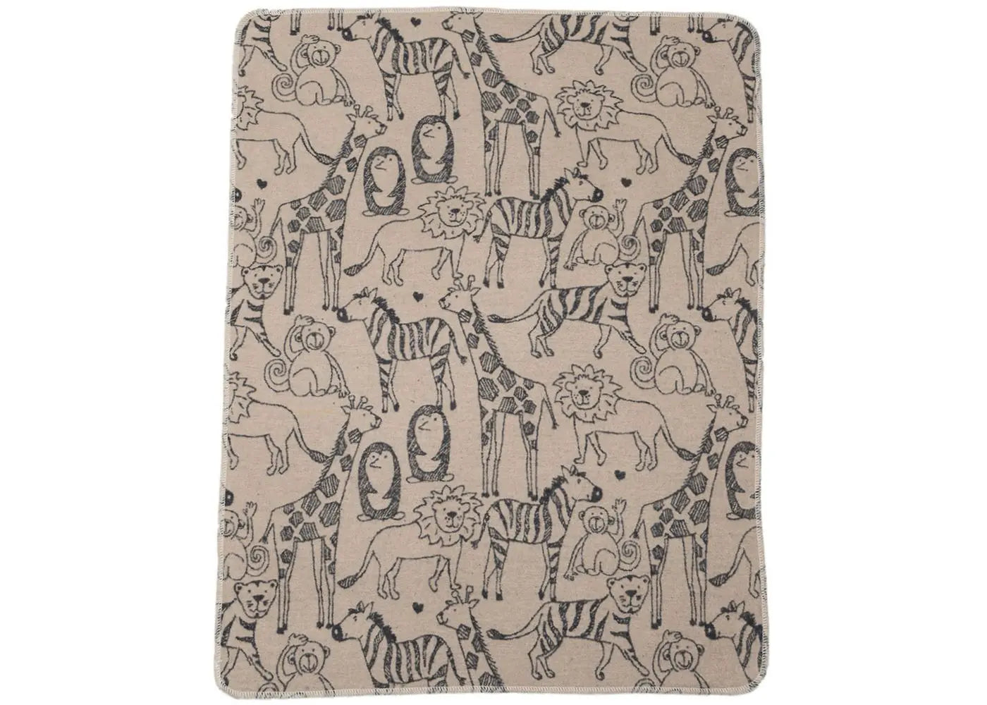 JUWEL baby blanket – Safari Animals