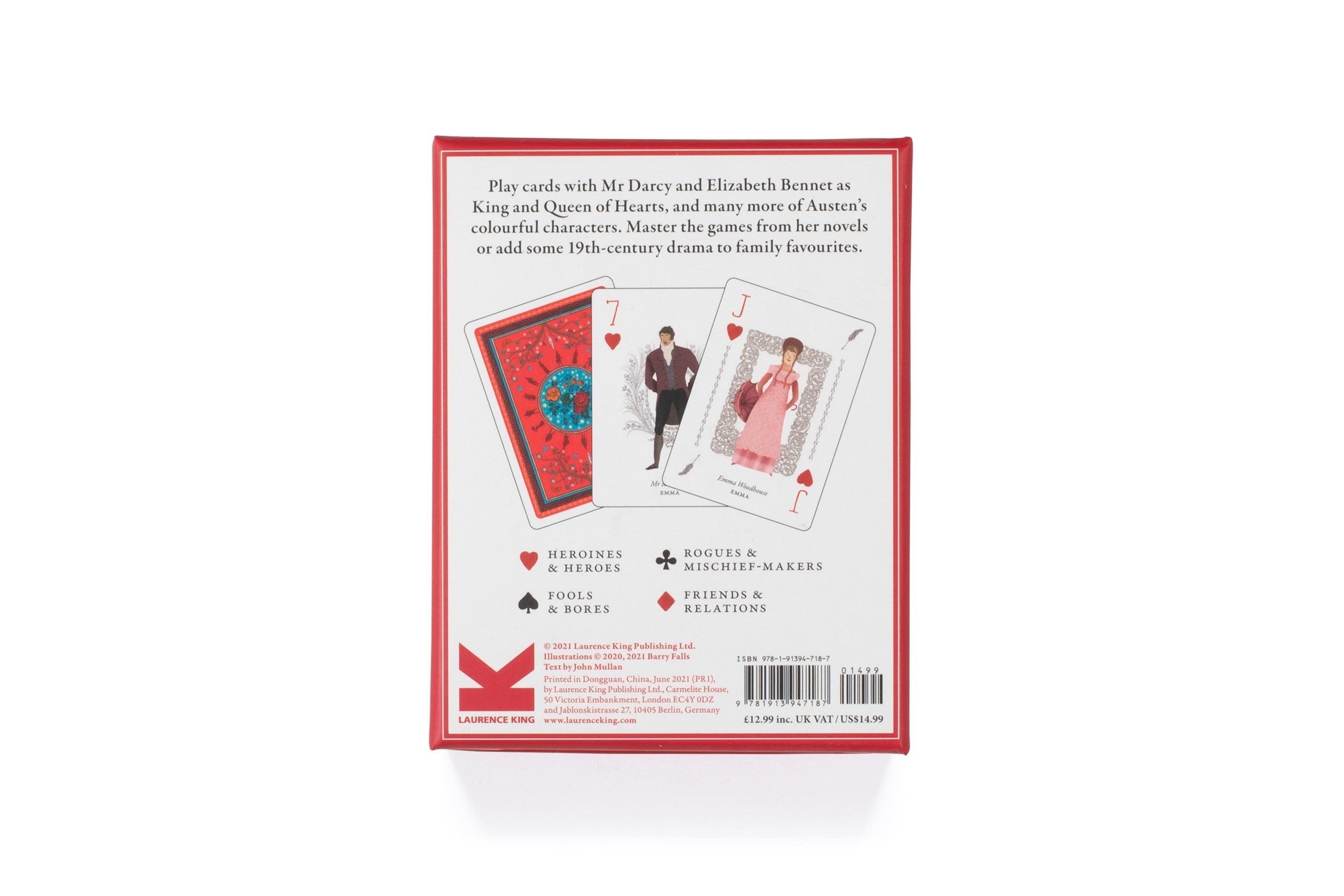 Jane Austen Playing Cards