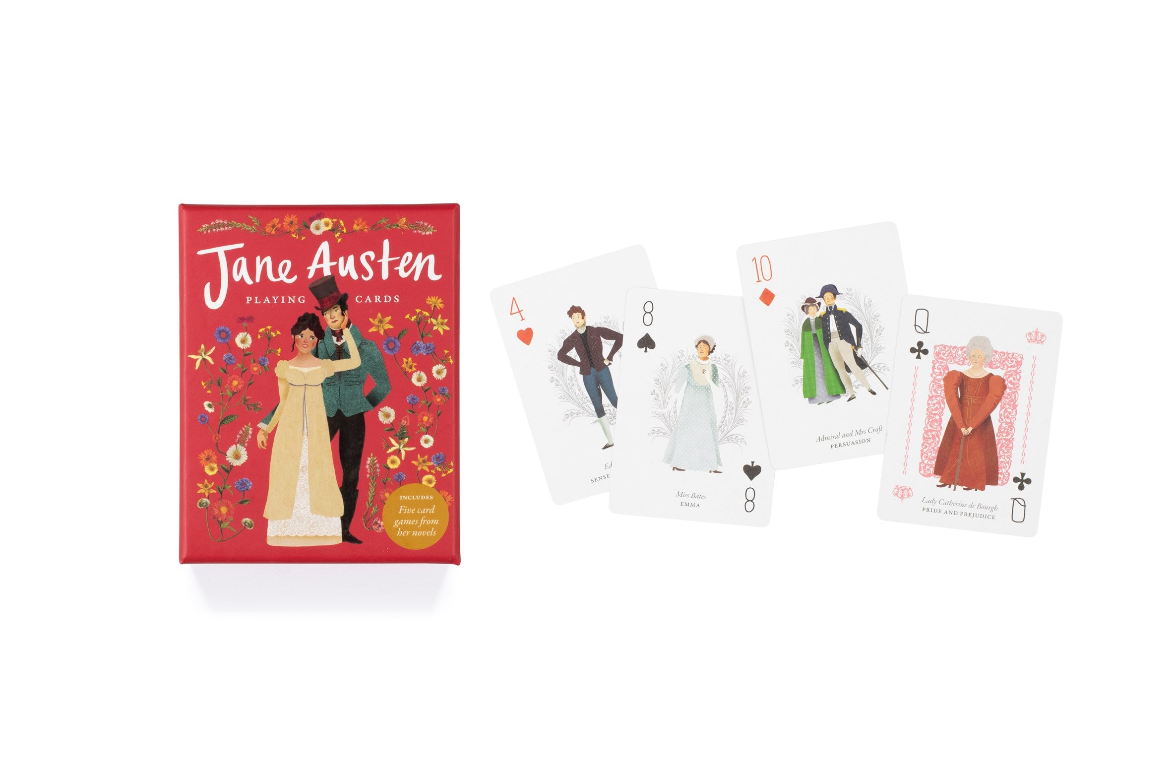 Jane Austen Playing Cards
