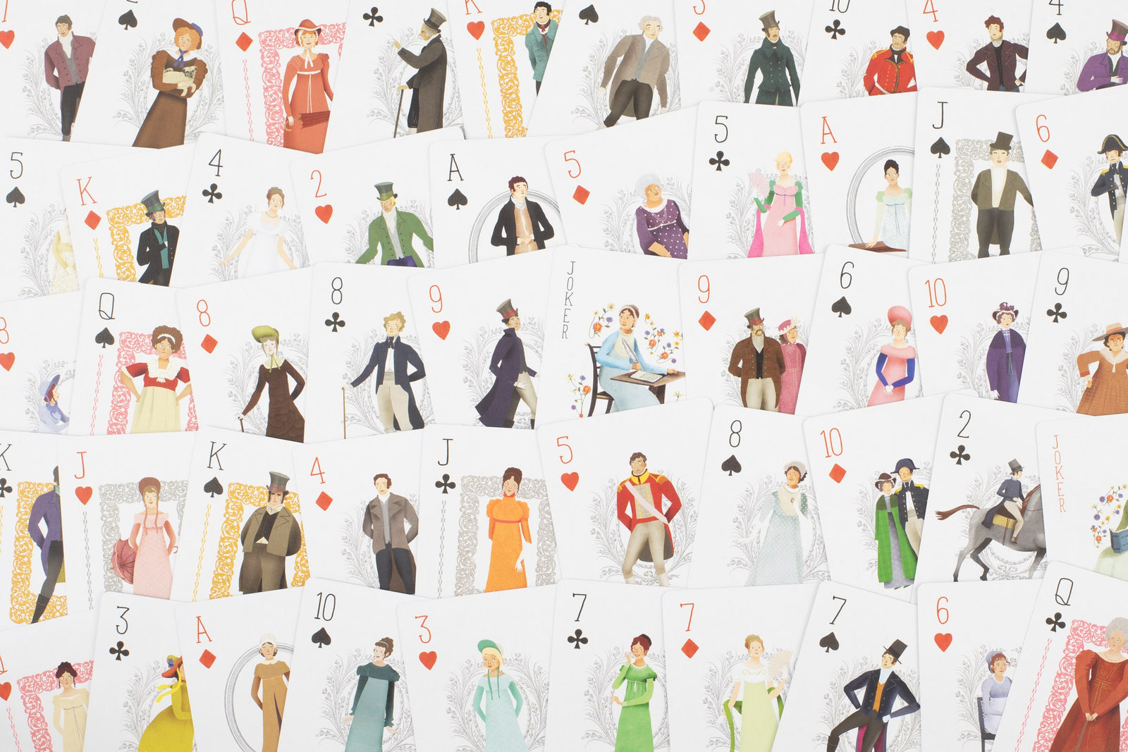Jane Austen Playing Cards