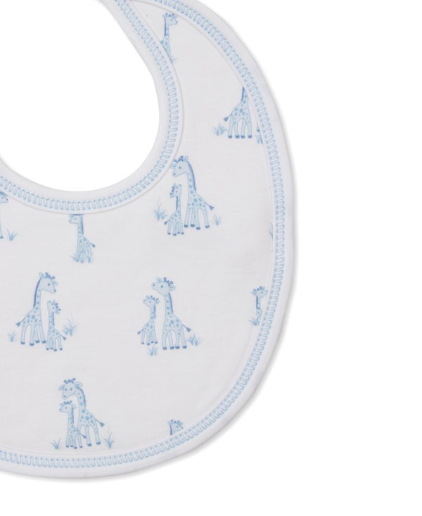 Giraffe Grace Bib, Blue