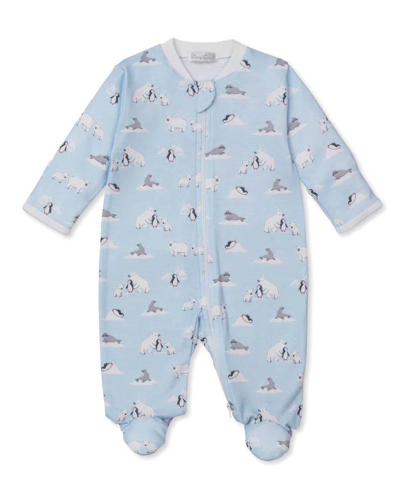 Arctic Awe Zip Footie