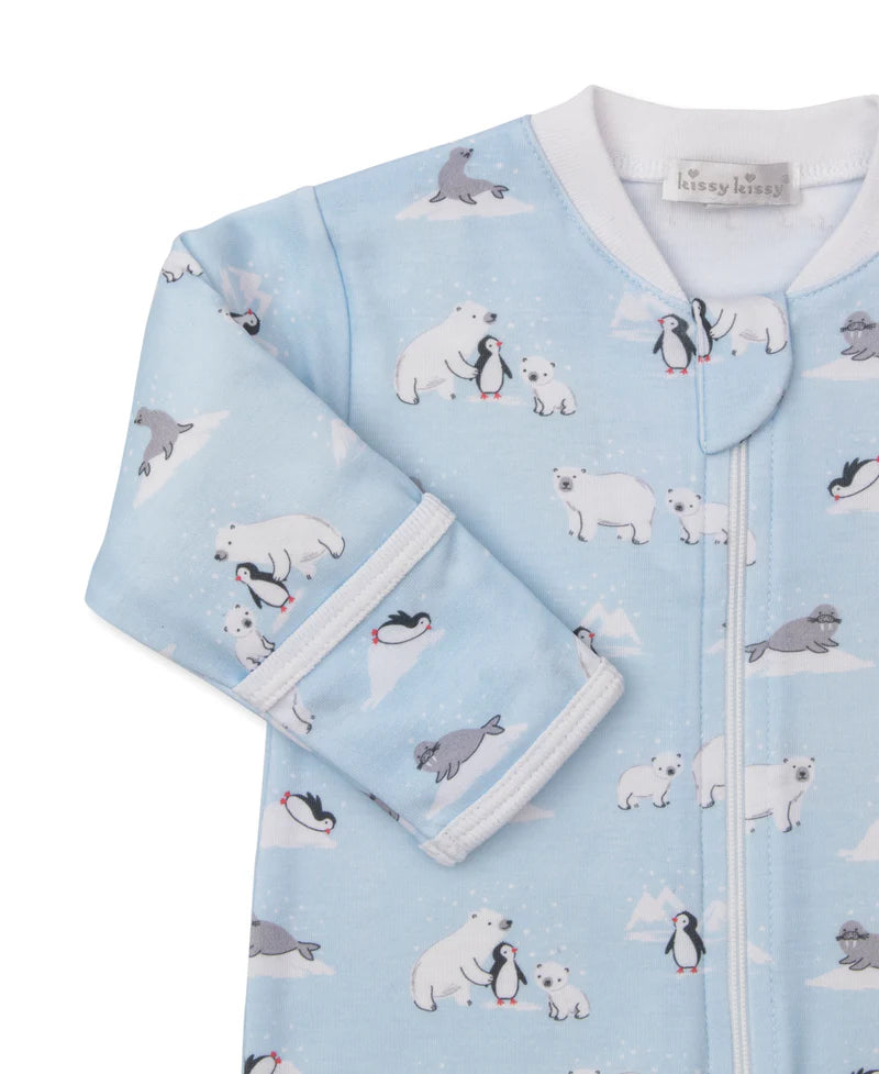 Arctic Awe Zip Footie